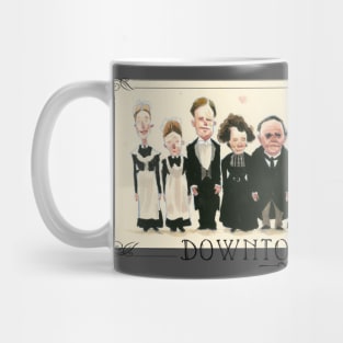 Downton Abbey Cartoon Mug